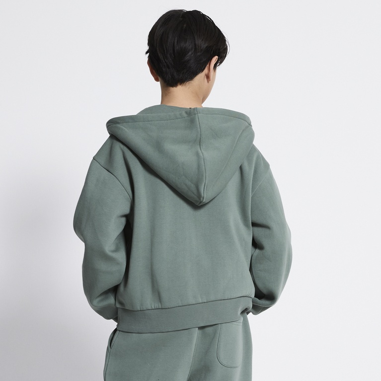 Heavy hoodie "Block" Green